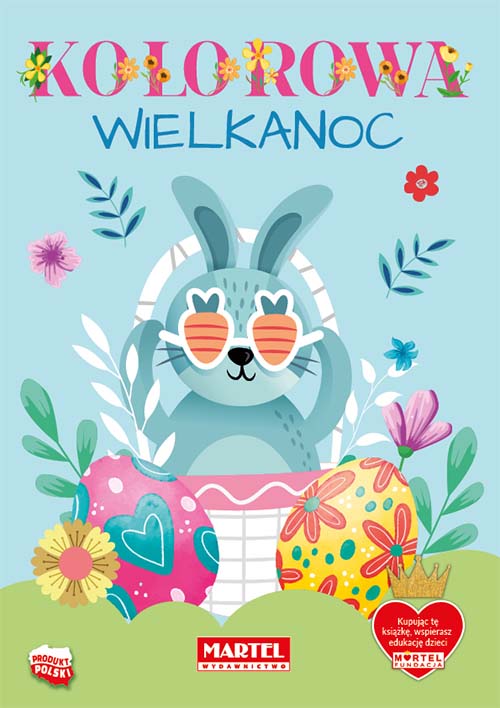 Kolorowa Wielkanoc. Kolorowanka