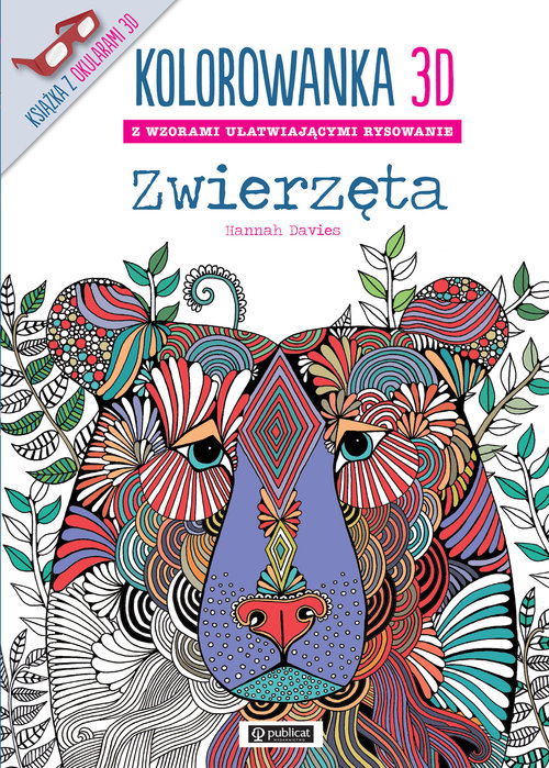 Kolorowanka 3D Zwierzęta