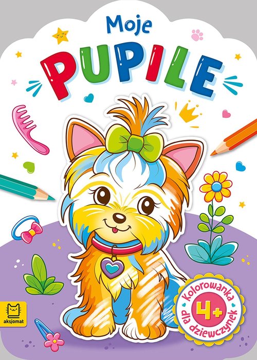 Kolorowanka dla dziewczynek Moje pupile