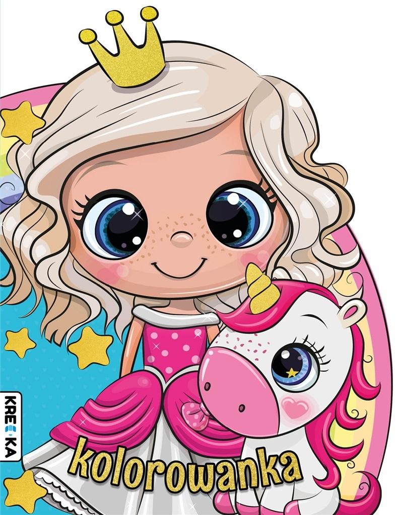 Kolorowanka Księżniczka