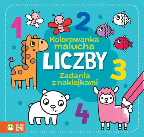 Kolorowanka malucha Liczby