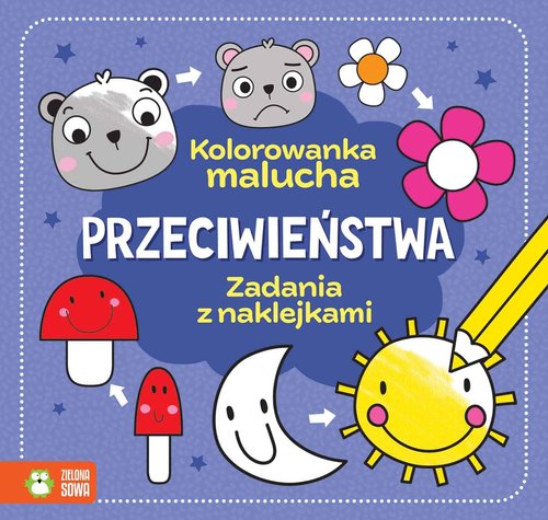 Kolorowanka malucha Przeciwieństwa