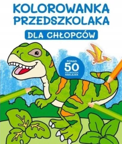 Kolorowanka przedszkolaka Dla chłopców (Fabulo)