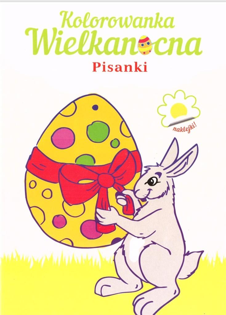 Kolorowanka Wielkanocna. Pisanki