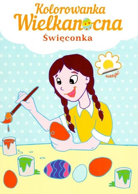 Kolorowanka Wielkanocna. Święconka