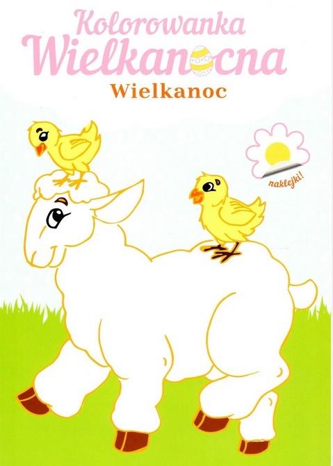 Kolorowanka Wielkanocna. Wielkanoc