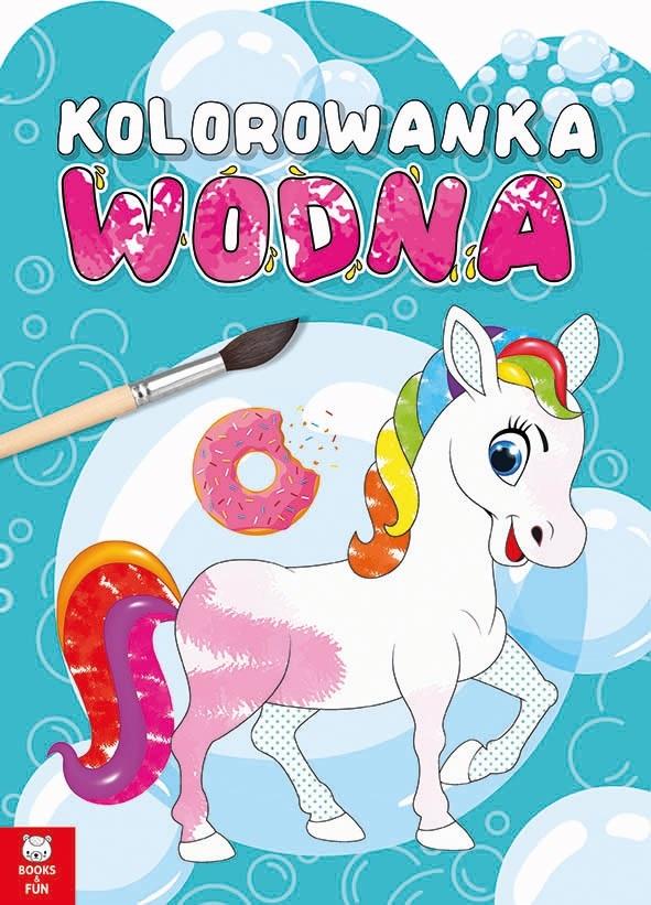 Kolorowanka wodna Kucyki