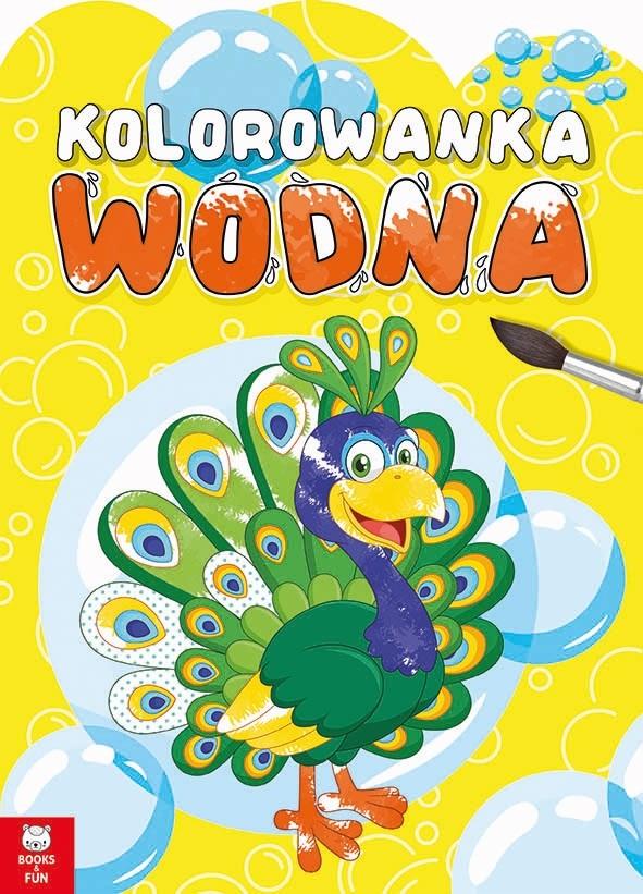 Kolorowanka wodna Zwierzęta