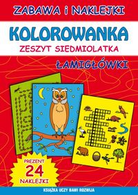 Kolorowanka zeszyt siedmiolatka