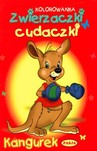 Kolorowanka. Zwierzaczki cudaczki. Kangurek