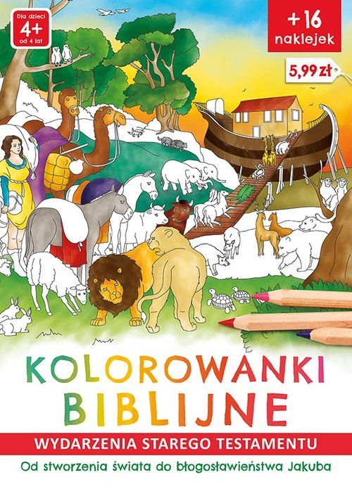 Kolorowanki biblijne Stary Testament Od stworzenia świata do błogosławieństwa Jakuba