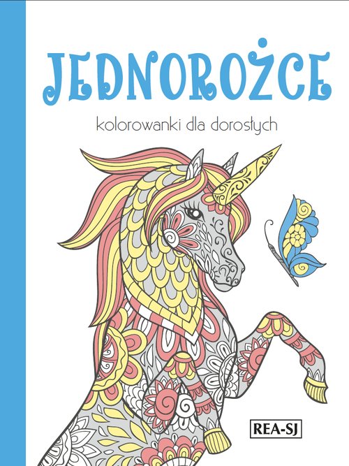 Kolorowanki dla dorosłych Jednorożce