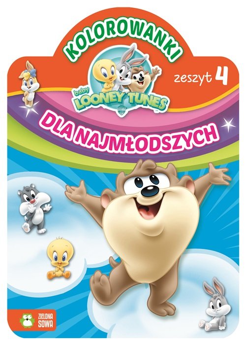 Kolorowanki dla najmłodszych Zeszyt 4 Baby Looney Tunes