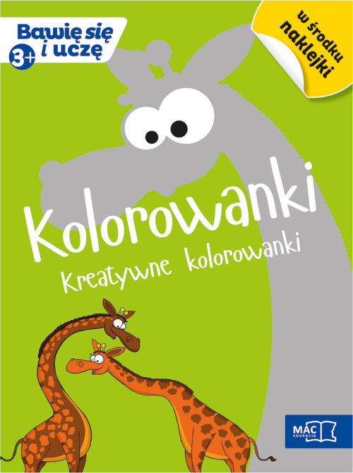 KOLOROWANKI. KREATYWNE KOLOROWANKI (3+)