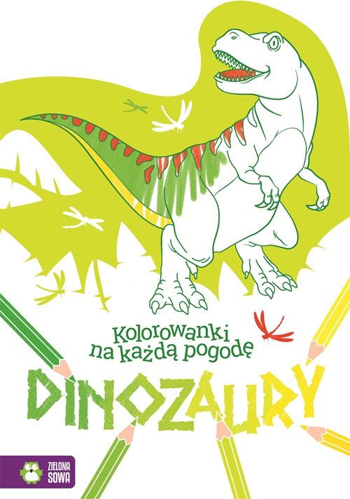 Kolorowanki na każdą pogodę Dinozaury