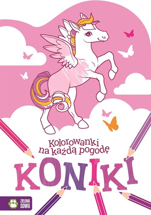 Kolorowanki na każdą pogodę Koniki