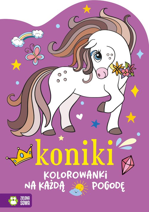 Kolorowanki na każdą pogodę Koniki