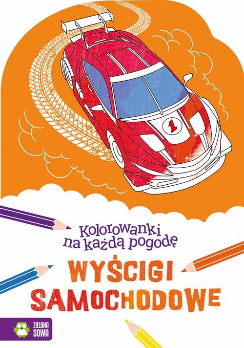 Kolorowanki na każdą pogodę Wyścigi samochodowe