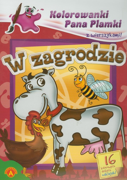 Kolorowanki Pana Plamki W zagrodzie