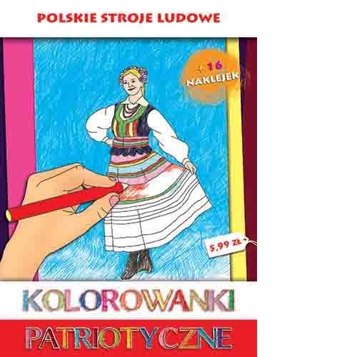 Kolorowanki patriotyczne Stroje ludowe