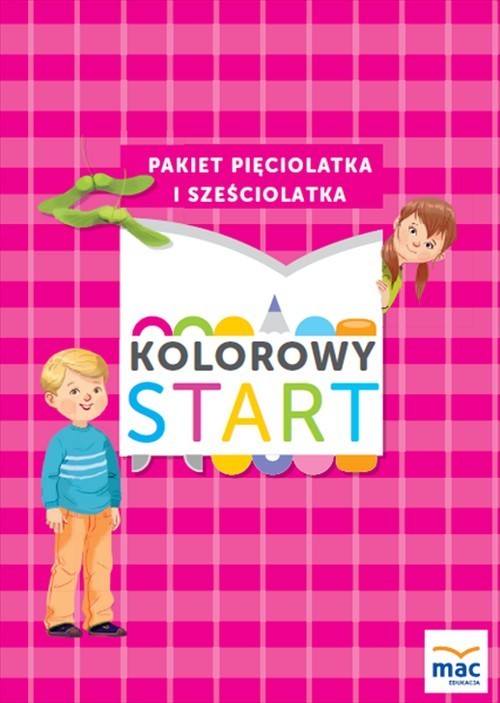 Kolorowy start Pakiet pięciolatka i sześciolatka plus język angielski BOX