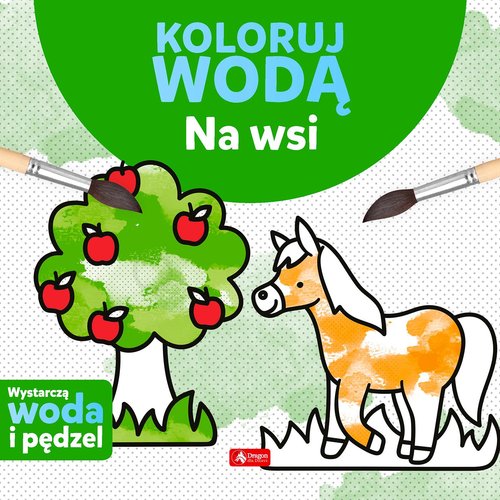 Koloruj wodą Na wsi