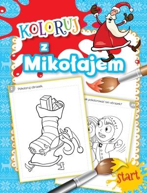 Koloruj z Mikołajem