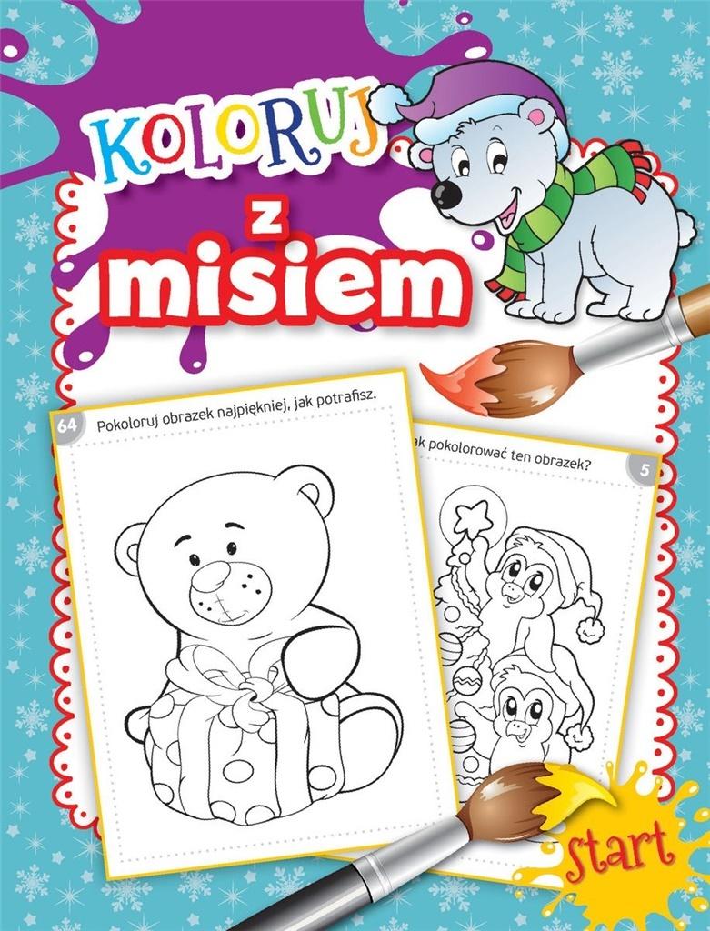 Koloruj z misiem