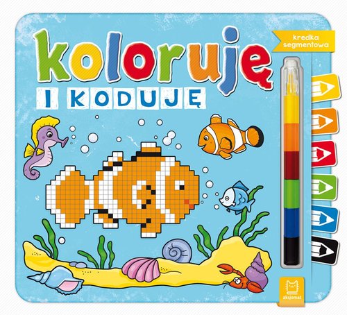 Koloruję i koduję Kredka segmentowa