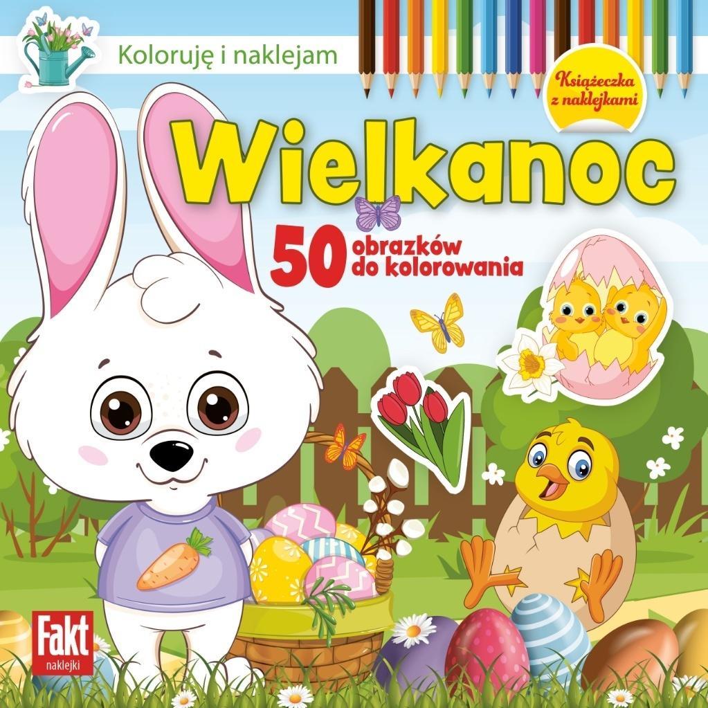 Koloruję i naklejam. Wielkanoc
