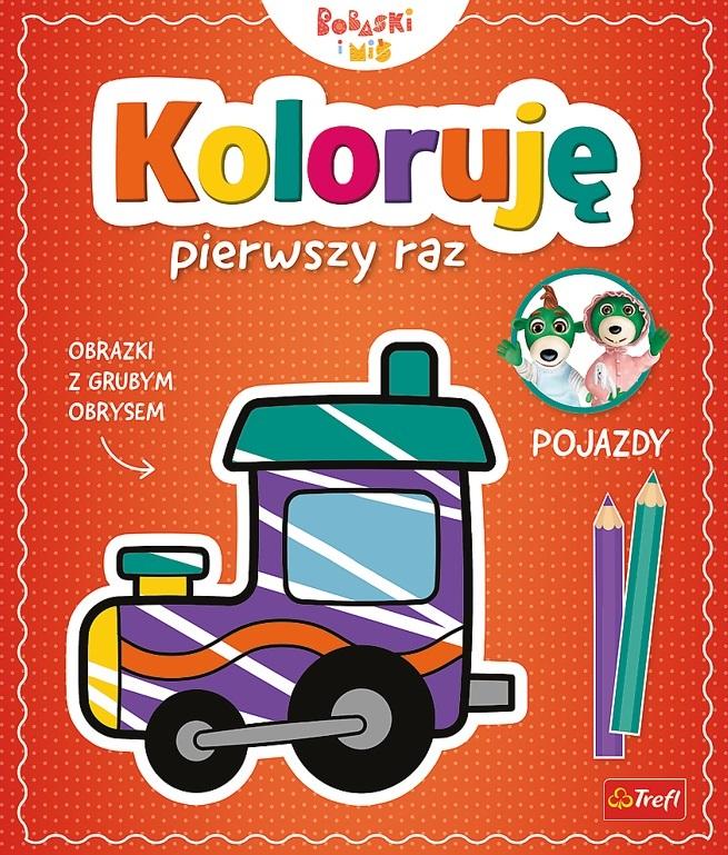 Koloruję pierwszy raz Pojazdy