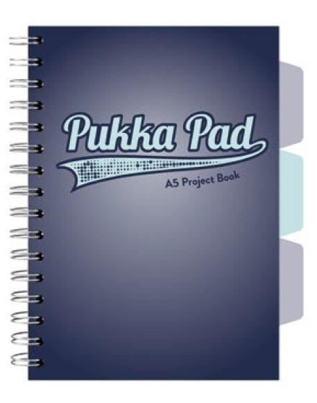 Kołozeszyt Pukka Pad A5 Project Book Navy granatowy