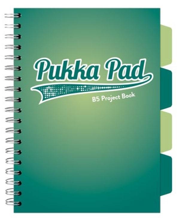 Kołozeszyt Pukka Pad B5 Project Book Dark Teal turkusowy