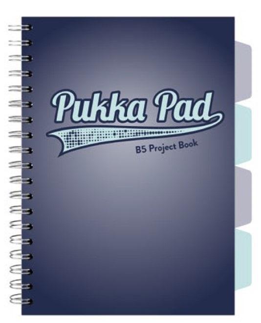 Kołozeszyt Pukka Pad B5 Project Book Navy Granatowy