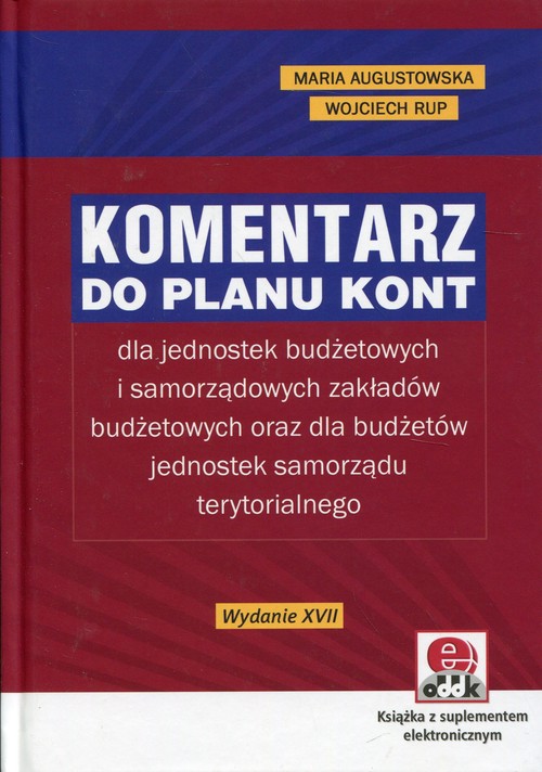 Komentarz do planu kont