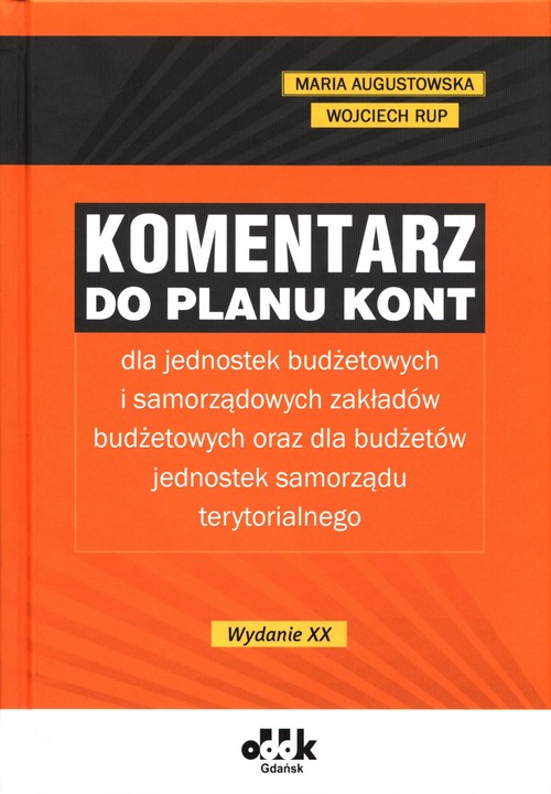 Komentarz do planu kont
