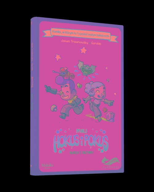 Komiks paragrafowy Mali Hokus i Pokus Burza i grzyby
