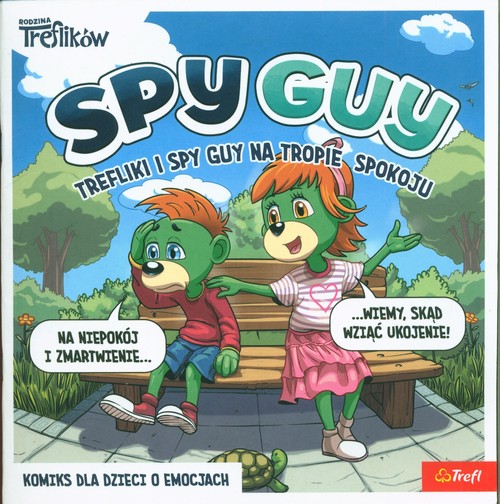 Komiks Spy Guy Trefliki i Spy Guy na tropie spokoju