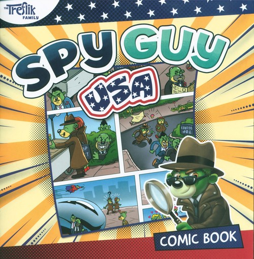 Komiks Spy Guy USA Rodzina Treflików