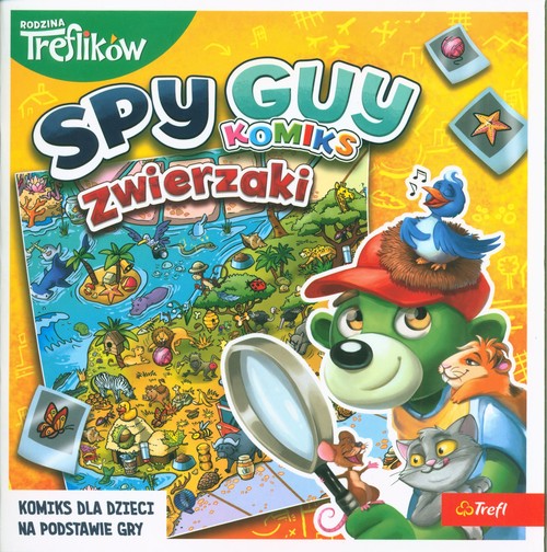 Komiks Spy Guy Zwierzaki Rodzina Treflików