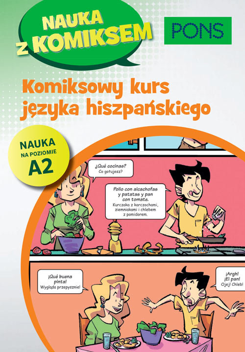 Komiksowy kurs języka hiszpańskiego PONS Poziom A2