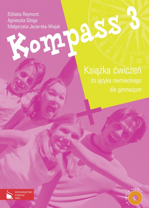 Język niemiecki, Kompass 3 - ćwiczenia, klasa 3, gimnazjum + CD