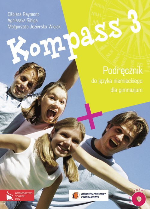 Język niemiecki. Kompass 3 - podręcznik, gimnajzum (+ CD)