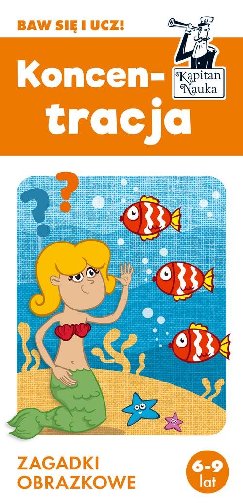 Koncentracja Zagadki obrazkowe Kapitan Nauka