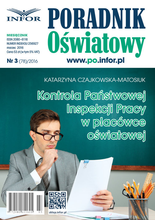 Kontrola Państwowej Inspekcji Pracy w placówce oświatowej