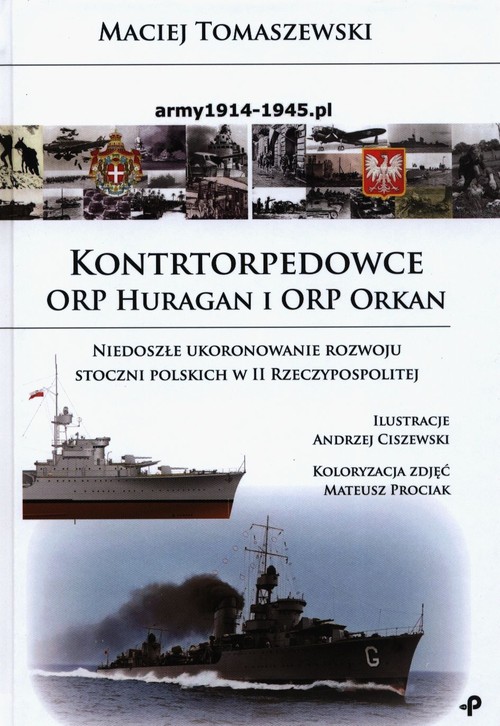 Kontrtorpedowce ORP Huragan i ORP Orkan