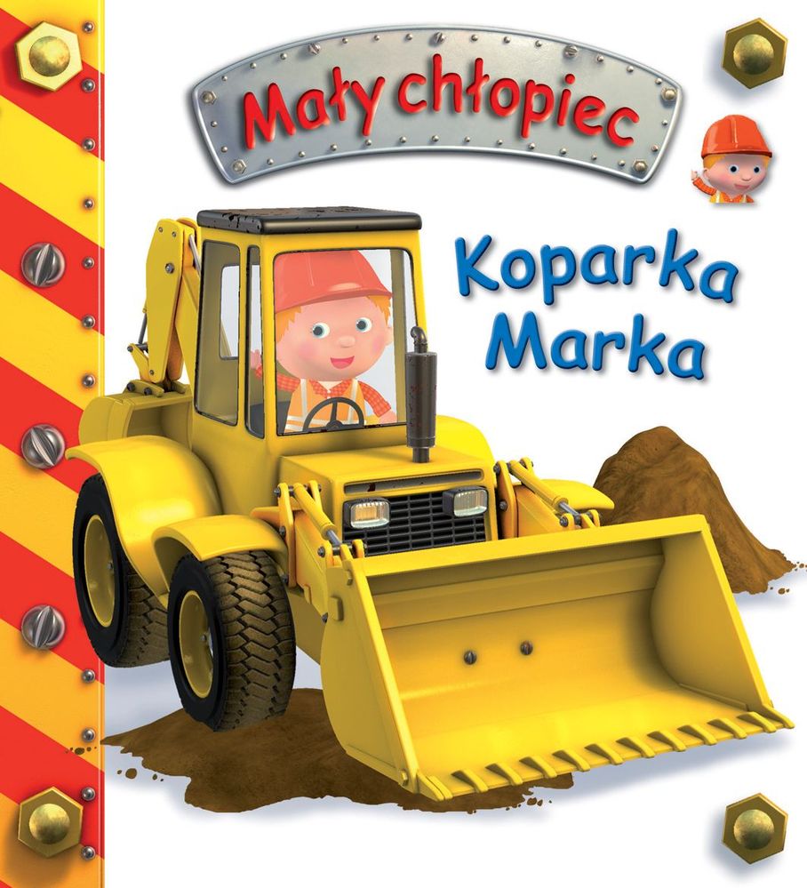 Koparka marka mały chłopiec