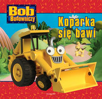 Koparka się bawi
