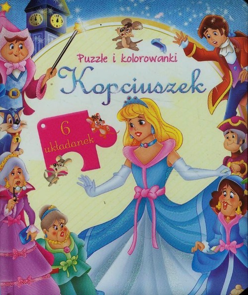 Kopciuszek Puzzle i kolorowanki
