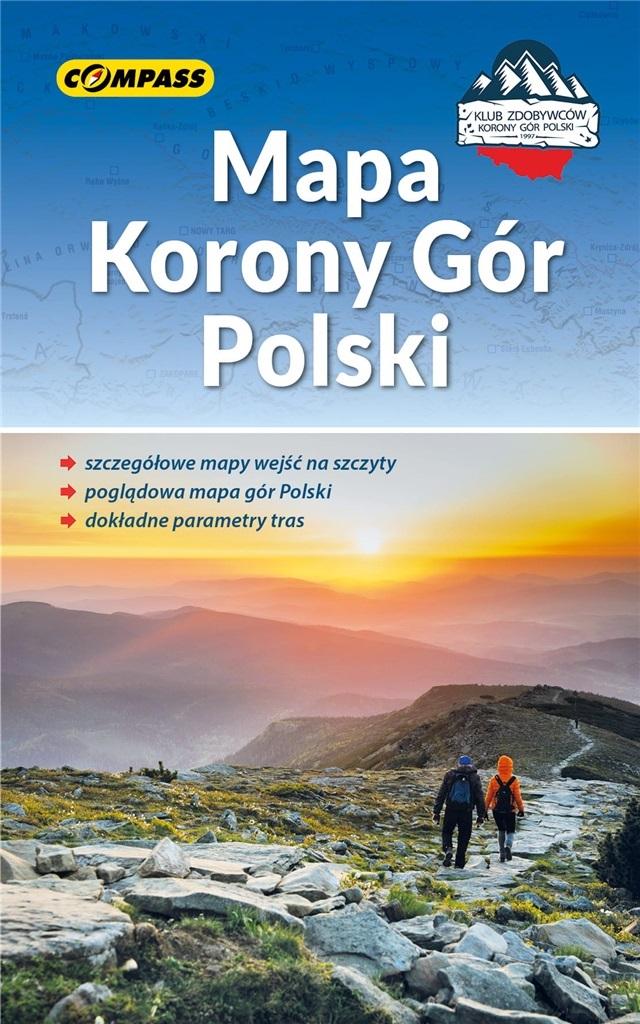 Korony Gór Polskich mapa